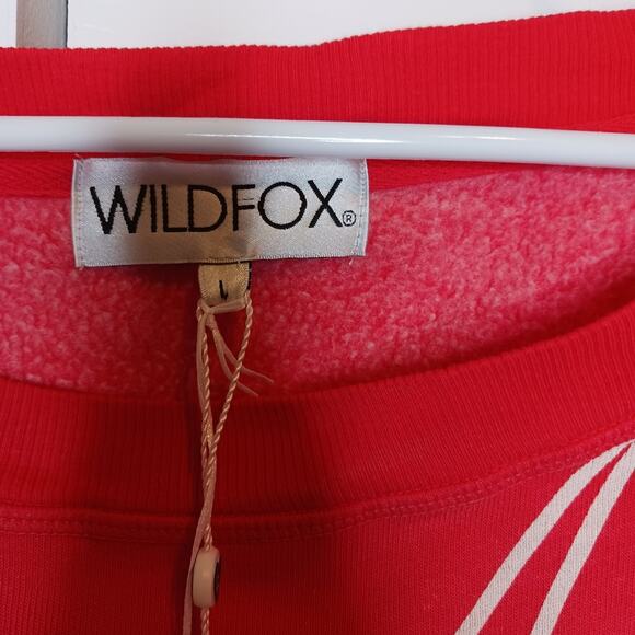 Wildfox Cropped Tuxedo/Matador Monte Sweatshirt NWT - Picture 8 of 11